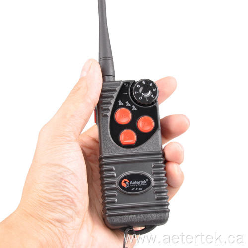 Aetertek AT-216D dog shock training collar remote